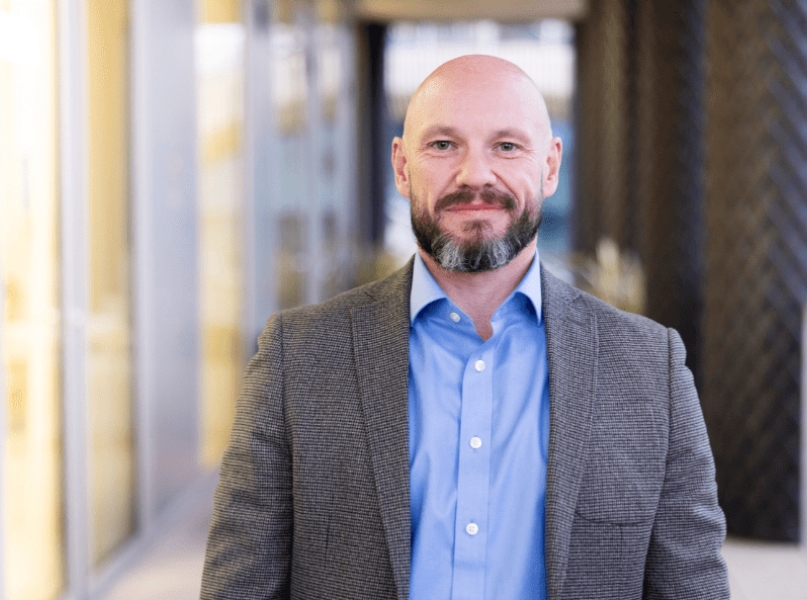 Headshot of Gareth Cayford, Jo Green team member.