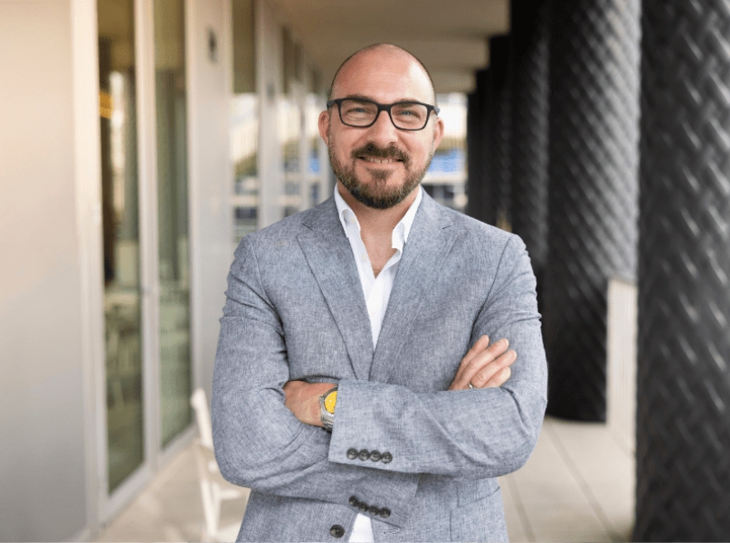 Paul Atkinson, smiling headshot.