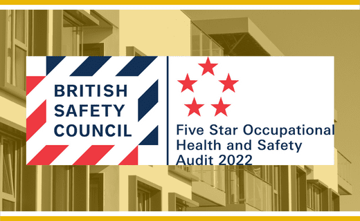 British Safety Council 5-star Occupational Health & Safety Audit 2022 award.