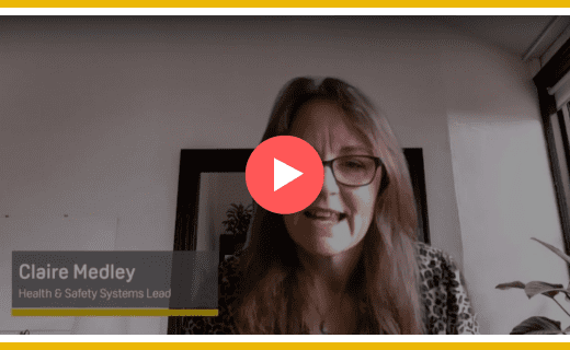 Video of Claire Medley discussing FirstPort's five-star safety audit.