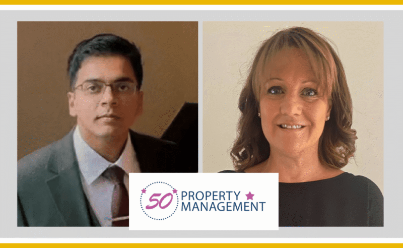 Photos of two PM50 Property Management award winners.